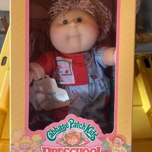 Hasbro Cabbage Patch Kids Doll in Red and Blue Outfit